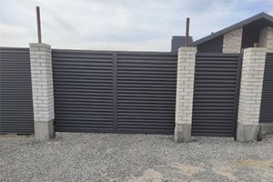 Монтаж ворот 6