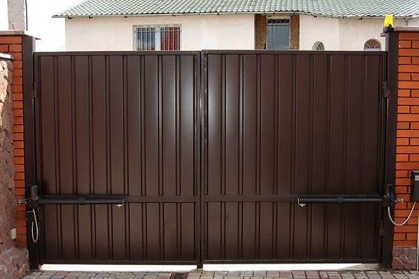 Навес 28х140 для ворот