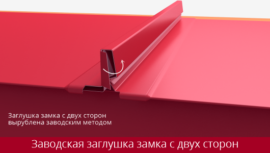 Фальцевые панели Кликфальц® Dоublе Pro