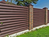 Забор горизонтал