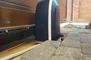 откатные ворота с автоматикой монтаж зимой