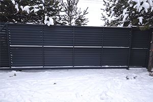 Монтаж ворот 