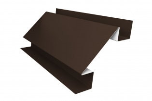 Планка угла внутреннего сложного Экобрус Grand Line 0,45 PE длина 2 м