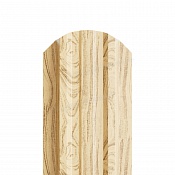 Штакетник металлический МП LANE 16,5x99 0,5 мм. Сосна