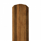 Штакетник Гранд Лайн П-образный 100 мм 0,45 Золотой дуб Premium