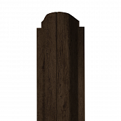 Штакетник Гранд Лайн П-образный 100 мм 0,45 Античный дуб двусторонний Premium