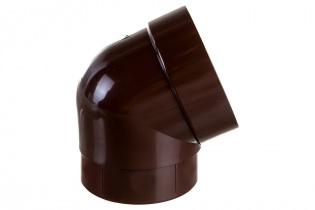 Пластиковое колено трубы 67 градусов пластиковое Grand Line