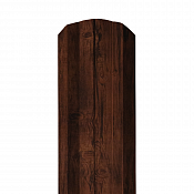 Штакетник Гранд Лайн П-образный 100 мм 0,45 Бразильская вишня Premium