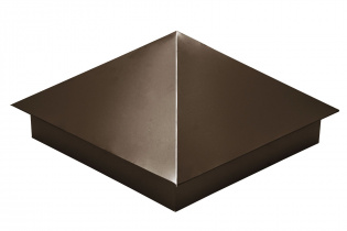 Колпак кирпичного столба 400х400