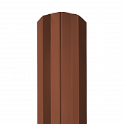 Штакетник Гранд Лайн М-образный 100 мм 0,45 RAL 8004 Коричневая медь