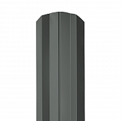 Штакетник Гранд Лайн М-образный 100 мм 0,45 RAL 7005 Мышино-серый