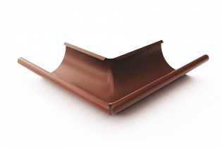 Угол желоба наружный металлический 125/90 градусов OSNO