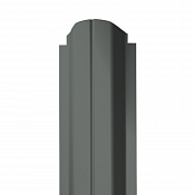  Штакетник Гранд Лайн П-образный 100 мм 0,45 RAL 7005 Мышино-серый