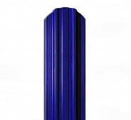 Штакетник металлический п-образный 105 мм 0,45 мм. Ультрамарин (RAL 5002)