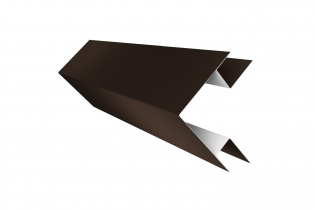 Планка угла внешнего сложного Экобрус Grand Line 0,45 PE длина 2 м