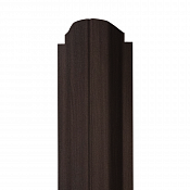  Штакетник Гранд Лайн П-образный 100 мм 0,45 Кофейное дерево блеск Elite