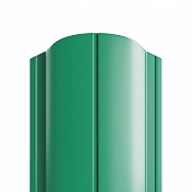 Штакетник металлический МП ELLIPSE 19x126 0,45 мм. Зеленая мята (RAL 6029)
