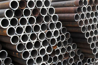 Столб для забора 73х5,5 мм - 3,5 м