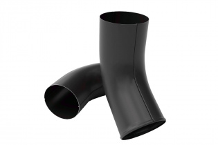 Колено сливное D90 металлическое OSNO