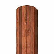 Штакетник Гранд Лайн П-образный 100 мм 0,45 Рябина Фреш Premium