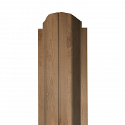 Штакетник Гранд Лайн П-образный 100 мм 0,45 Сосна Premium