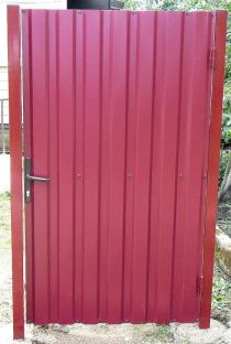 Калитка "Эконом" со столбами