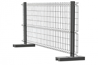 Временное ограждение Практик (без рамки) 1740х3100 м 3,3 мм